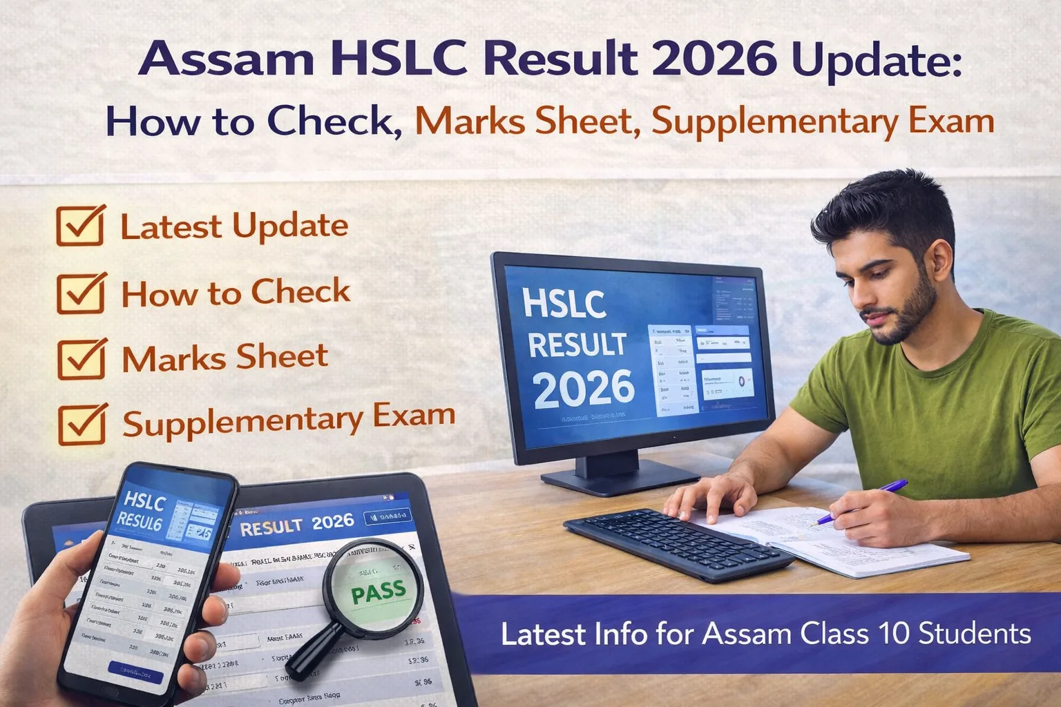 Assam HSLC Result 2026