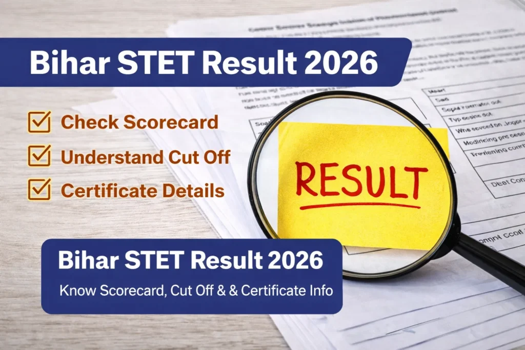 Bihar STET Result 2026