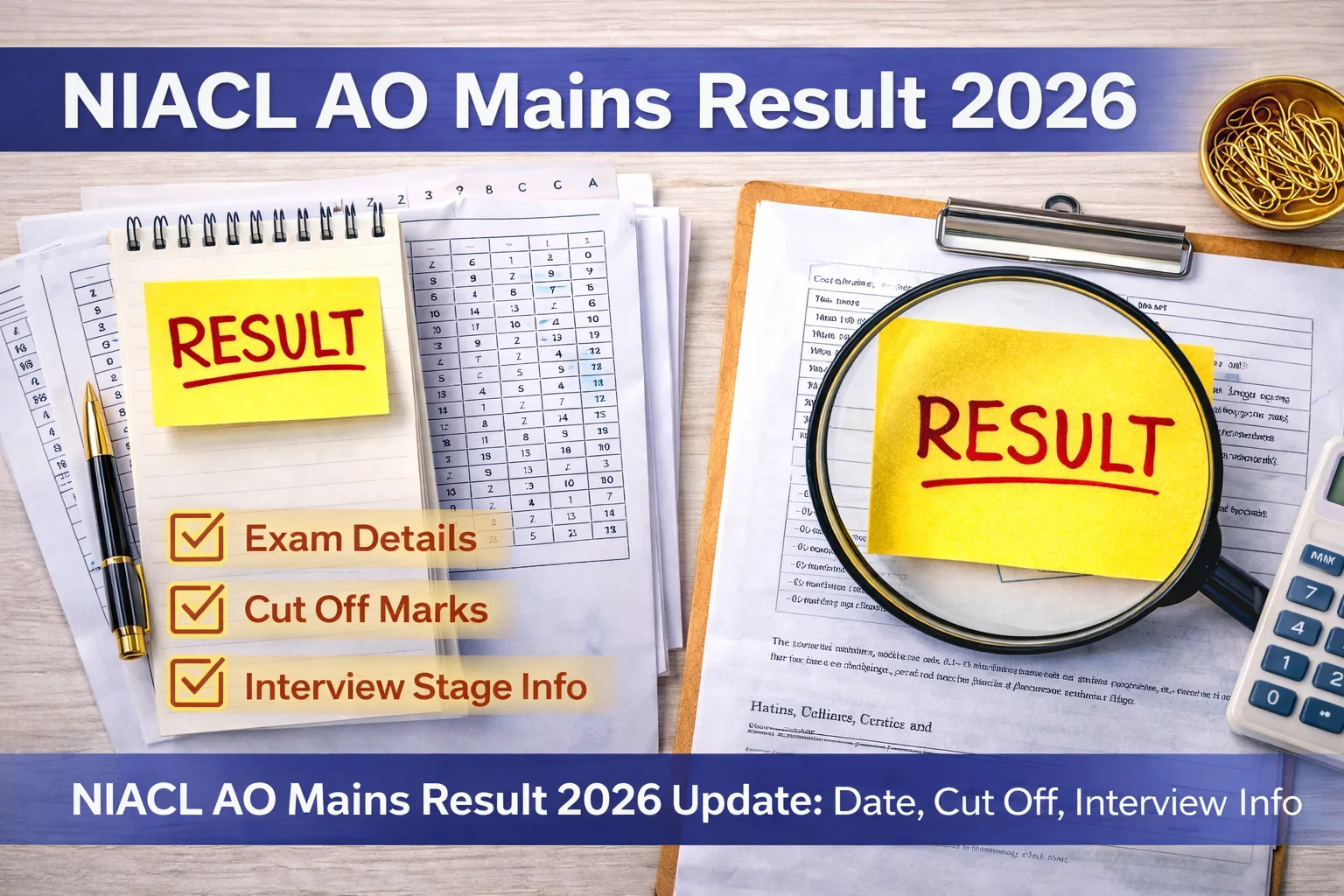 NIACL Administrative Officer result 2026