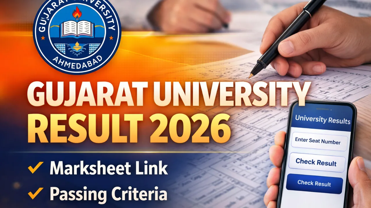 gujarat university result