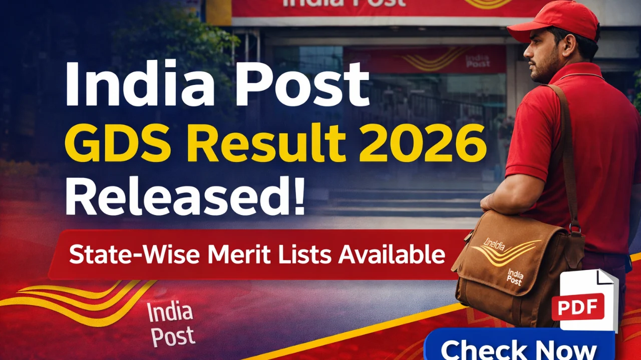 india post gds result 2026