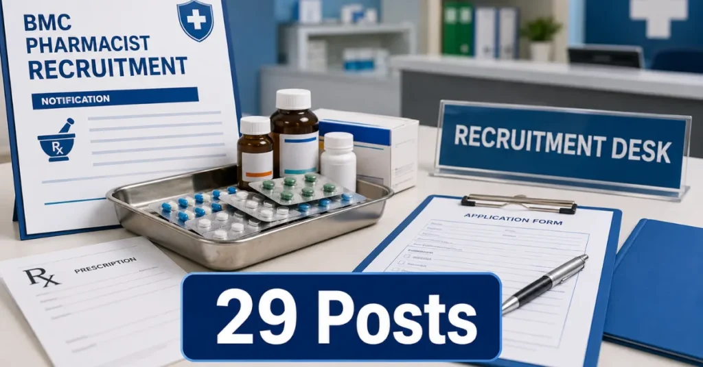 BMC Pharmacist Recruitment 2026