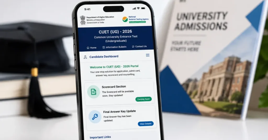 CUET UG Scorecard 2026