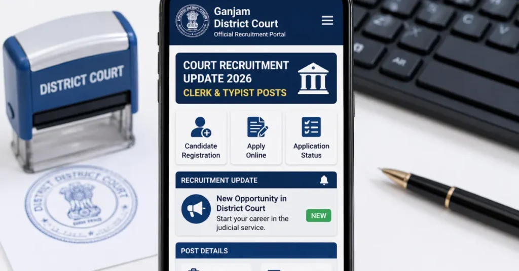 Ganjam District Court Recruitment 2026