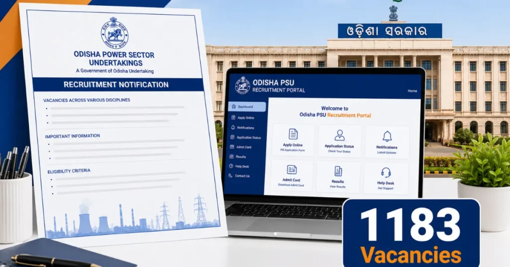 Odisha PSU Recruitment 2026