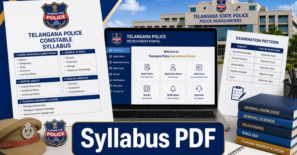 Telangana Police Constable Syllabus 2026