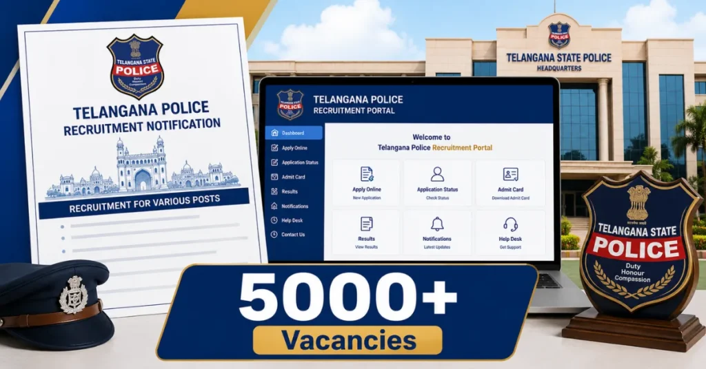 Telangana Police Recruitment 2026