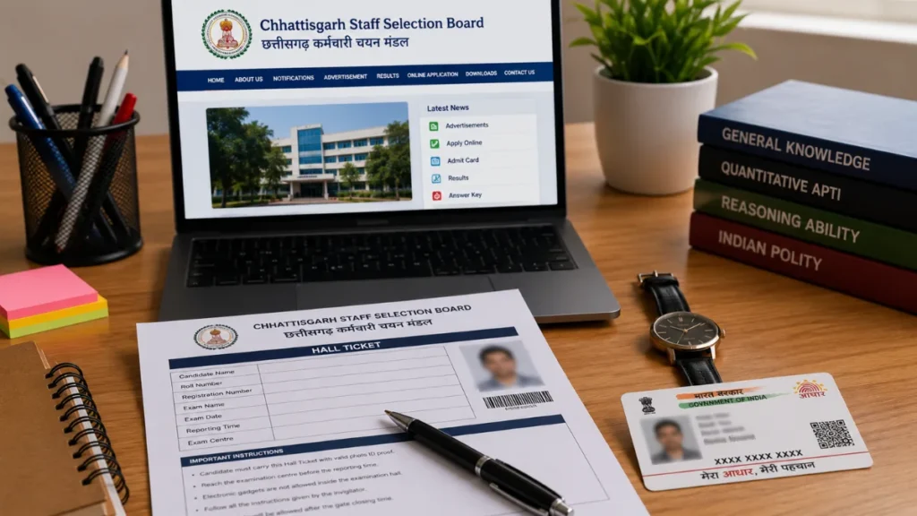 CG NSF Admit Card 2026